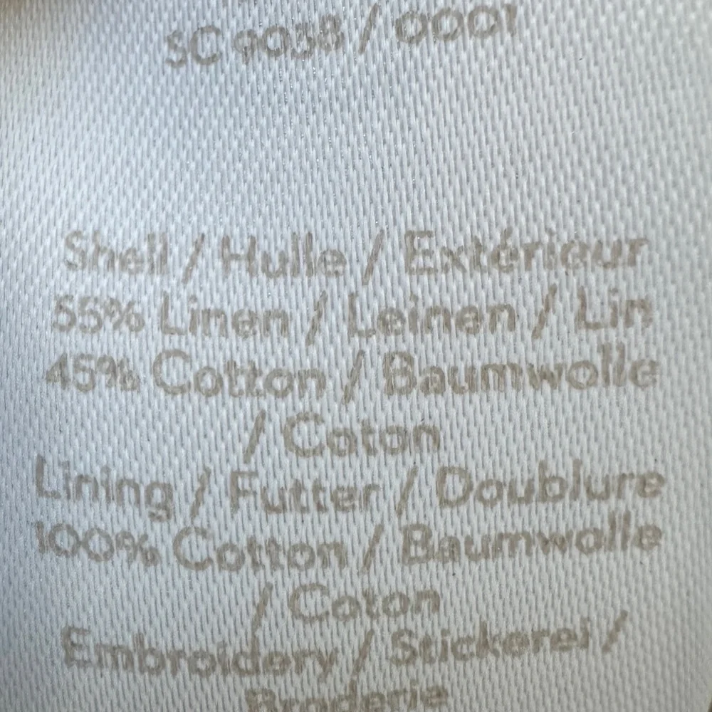 Boden Linen Blend Embroidered Skirt – Pink & Red – Size 6 - Picture 5 of 7